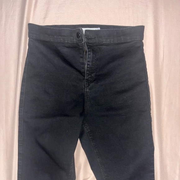 Top shop black joni jeans size 30 - Picture 2 of 4